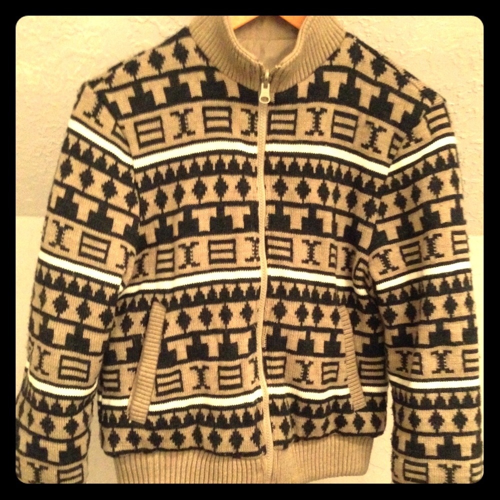 Vintage reversible printed jacket